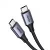 UGREEN US535 USB-C į USB-C PD laidas 240W 5A 1m - Pilka