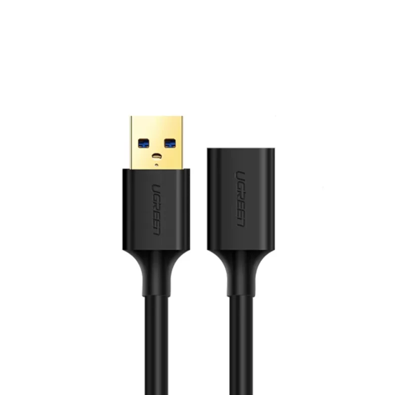UGREEN USB 3.0 ilginamasis kabelis 3m juodas, vyriškas į moterišką, SuperSpeed 5Gbps