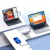UGREEN USB 3.0 Hub 4-Port su 1m laidu - Juoda (CM219)