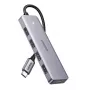 UGREEN USB 3.0 Hub 4-Port su 1m laidu - Juoda (CM219)