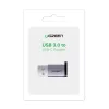 UGREEN USB 3.0 vyriškas į Type-C 3.1 moterišką adapteris, duomenų perdavimui ir įkrovimui, kosminė pilka