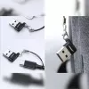 UGREEN USB A vyriškas į USB Type-C moterišką adapteris (juodas)