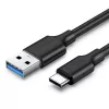UGREEN USB-A į USB-C 3.0 laidas, 1 m, juodas