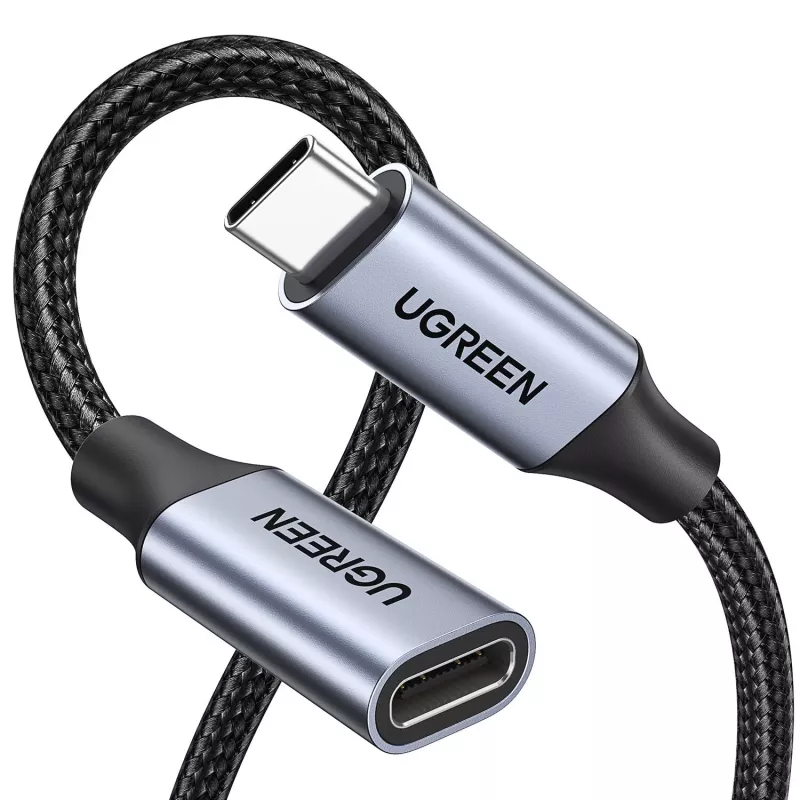 UGREEN USB-C 3.1 ilginamasis kabelis 1m – 100W PD, 10Gbps, 4K vaizdas
