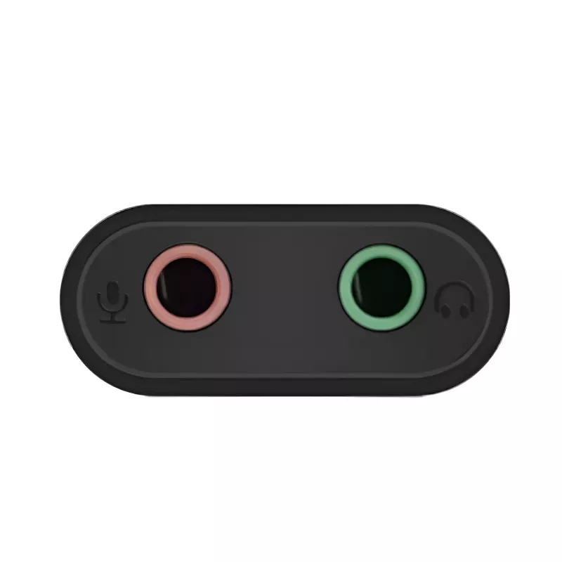 UGREEN USB į 3,5 mm išorinį stereo garso adapterį - juodos spalvos