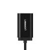 UGREEN USB į 3,5 mm išorinį stereo garso adapterį - juodos spalvos