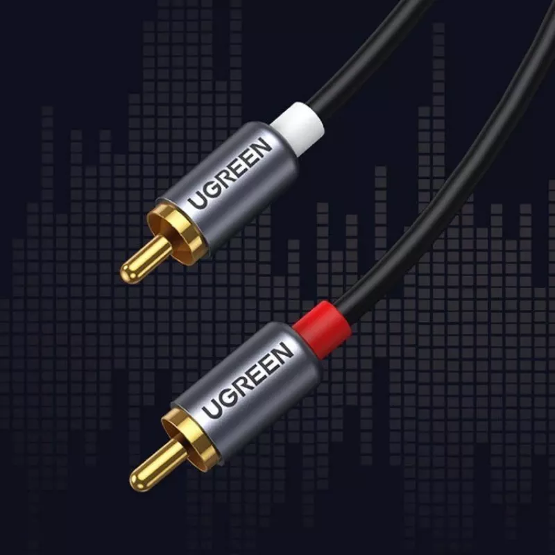 UGREEN USB Type-C į 2RCA garso kabelis 1,5 m pilkas (20193 CM451)