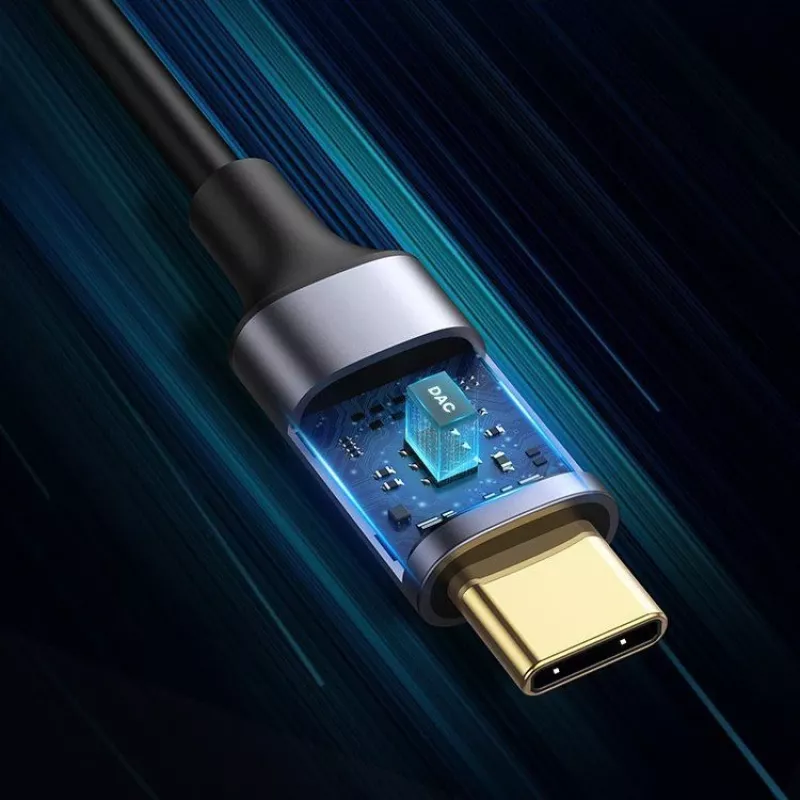 UGREEN USB Type-C į 2RCA garso kabelis 1,5 m pilkas (20193 CM451)