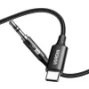 UGREEN USB Type-C į 3,5 mm AUX garso laidas 2 m - juoda