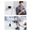 UGREEN USB sieninis įkroviklis Type C 20W Power Delivery juodas (10191)