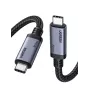 UGREEN USB4 USB-C į USB-C laidas 240W 40Gbps 16K@60Hz 80Gbps Thunderbolt 4 suderinamas 1m nailono pynė