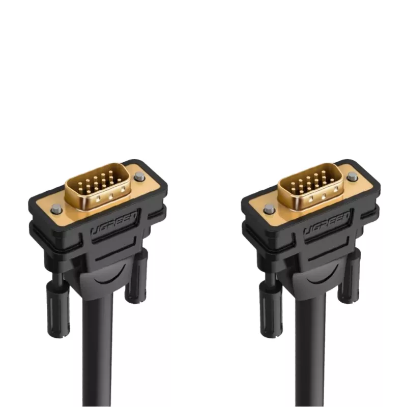 UGREEN VGA vyriškas į vyrišką kabelis 5m 1080p - juoda