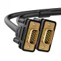 UGREEN VGA vyriškas į vyrišką kabelis 5m 1080p - juoda