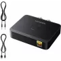 UGREEN belaidis Bluetooth 5.3 LDAC Hi-Res garso imtuvas su 3,5 mm AUX ir 2x RCA išvestimi, ESS ES9018K2M DAC, aptX HD, aptX Adaptive, aptX, AAC, SBC, dviejų įrenginių prijungimas, aliuminio lydinys, juodos spalvos