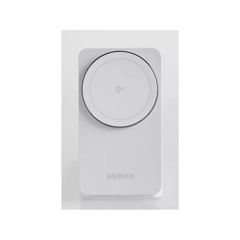 UGREEN belaidis įkroviklis 2-in-1 20W Qi2 45057, skirtas iPhone ir AirPods, baltas