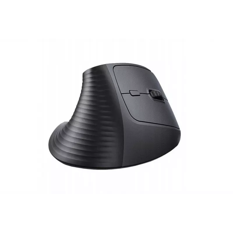 UGREEN belaidė vertikali pelė juoda 2.4GHz ergonomiška tyliu spustelėjimu 2400 DPI