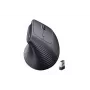 UGREEN belaidė vertikali pelė juoda 2.4GHz ergonomiška tyliu spustelėjimu 2400 DPI