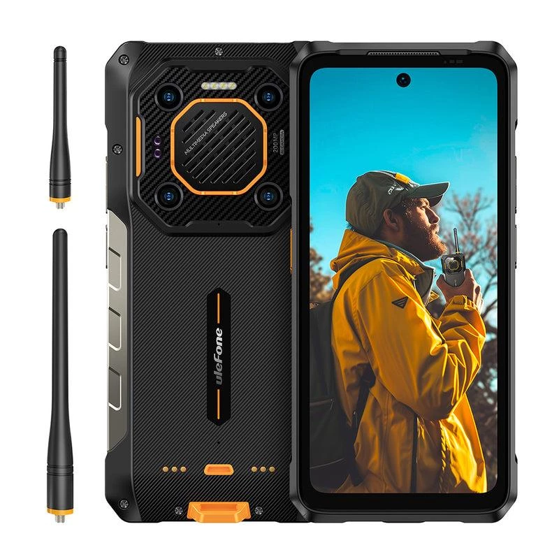 ULEFONE ARMOR 26 ULTRA (Walkie Talkie versija) 5G 12/512GB Juoda