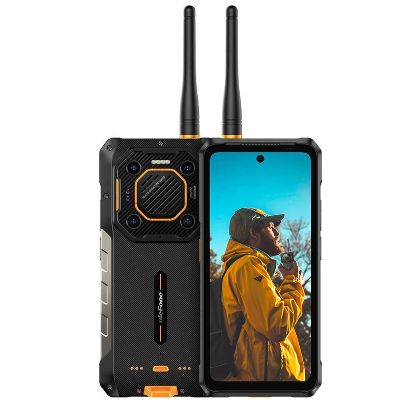 ULEFONE ARMOR 26 ULTRA (Walkie Talkie versija) 5G 12/512GB Juoda