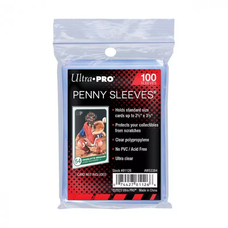 ULTRON UltraPro TCG kortų įdėklai minkšti 100x152mm 100 vnt.
