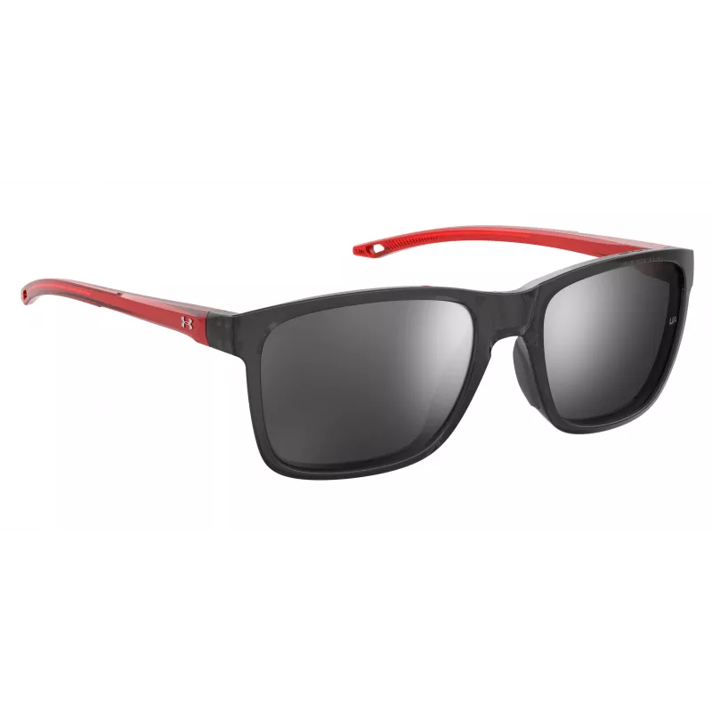 Under Armour vaikiški akiniai nuo saulės UA7002S268F6T - matinė juoda, pilki lęšiai, 56 mm