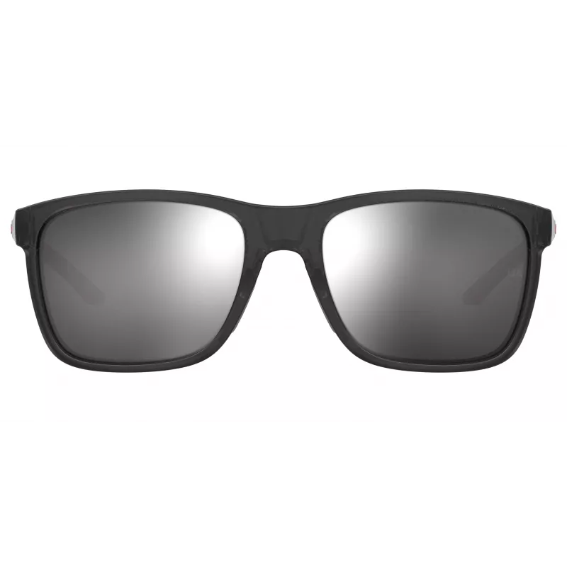 Under Armour vaikiški akiniai nuo saulės UA7002S268F6T - matinė juoda, pilki lęšiai, 56 mm