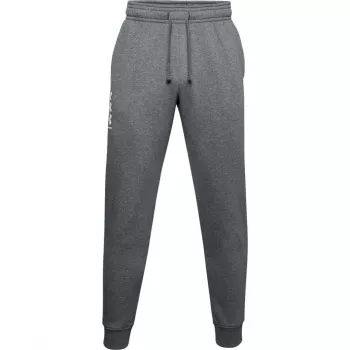 Under Armour vyriškos Rival Fleece 3Logo kelnės, pilka šviesi Heather / juoda, dydis S