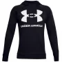 Under Armour vyriškas Rival Fleece Big Logo HD megztinis, juodas 1357093 001