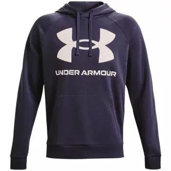 Under Armour vyriškas Rival Fleece Big Logo HD megztinis, violetinė 1357093 558