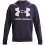 Under Armour vyriškas Rival Fleece Big Logo HD megztinis, violetinis