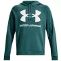 Under Armour vyriškas Rival Fleece Big Logo gobtuvas Marine OD Green