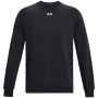 Under Armour vyriškas Rival Fleece megztinis su apykakle juodos spalvos 1379755 001