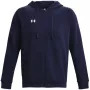 Under Armour vyriškas Rival Fleece gobtuvas su užtrauktuku Academy