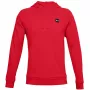 Under Armour vyriškas Rival Fleece gobtuvas raudonas 1357092 600