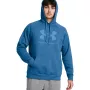 Under Armour Rival Fleece Logo HD vyriškas džemperis su gobtuvu Academy Blue XL