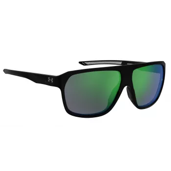 Under Armour UADominate807 Unisex Sportiniai Akiniai nuo Saulės - Satin Black/Gray - 62/17/130 mm