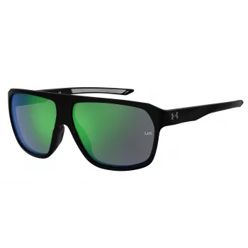 Under Armour UADominate807 Unisex Sportiniai Akiniai nuo Saulės - Satin Black/Gray - 62/17/130 mm