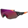 Under Armour UANEXTLEVEL8L vyriški akiniai nuo saulės - satino juodas rėmelis, pilki lęšiai, 99 mm lęšio plotis