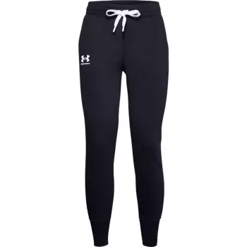 Under Armour moteriškos Rival Fleece kelnės juodos 1356416 001 XL