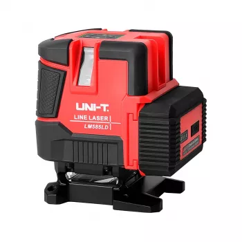 UNI-T LM585LD Lazerinis nivelyras – žalias spindulys, 5 linijos, savaiminis niveliavimas