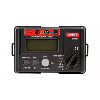 UNI-T UT582+ skaitmeninis RCD testeris su ramp testu ir automatine RCD funkcija