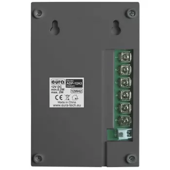 UNIFON EURA ADA-12A3 Analoginis domofono ragelis baltas