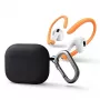 UNIQ Uniq Nexo Dėklas, skirtas AirPods 3 su ausų kabliukais, silikoninis - pilka