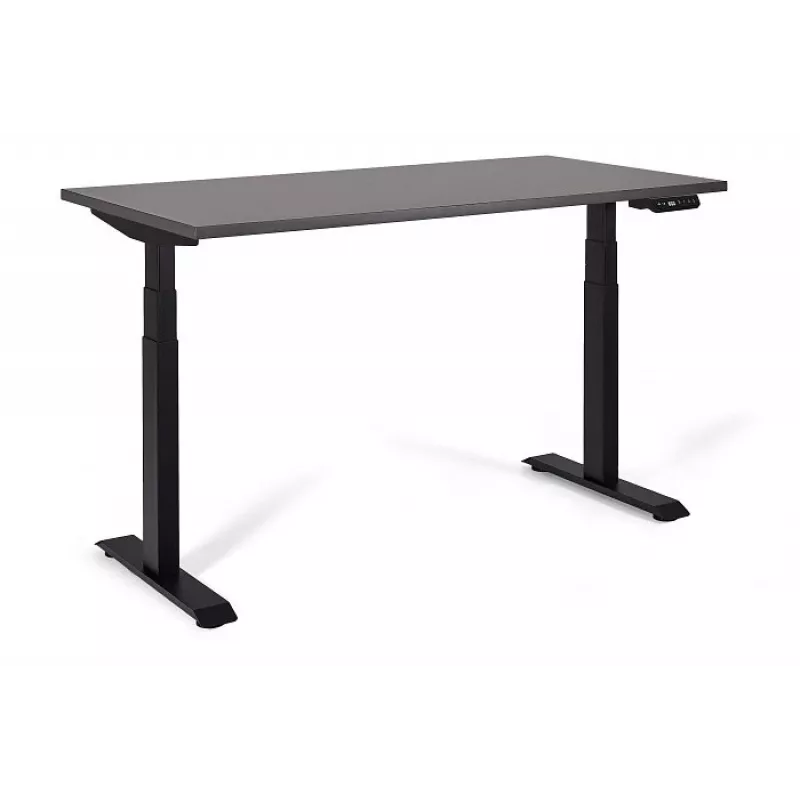 UNIQUE ACTIVE I Electric Height Adjustable Desk 140x70 cm Black