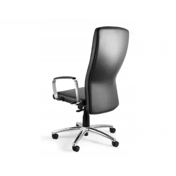 UNIQUE Adella C239 biuro kėdė, natūrali oda HL-4, juoda