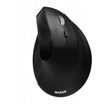 UNITEK Marvo HIPO belaidė pelė juoda 1600 DPI