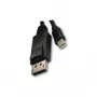 UNITEK Mini DisplayPort į DisplayPort kabelis 2m vyriškas į vyrišką 4K 60Hz juodas MINIDISPLAY/DISPLAYP2M