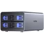 UNITEK RAID korpusas SATA diskams 2,5''/3,5'' 4 režimai 40TB USB C 10Gb/s