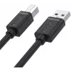 UNITEK USB 2.0 Type-A vyriškas į Type-B vyriškas laidas 2m juodas
