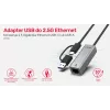 UNITEK USB-A/C 3.1 Gen 1 į RJ45 2.5 Gigabit Ethernet adapteris U1313C